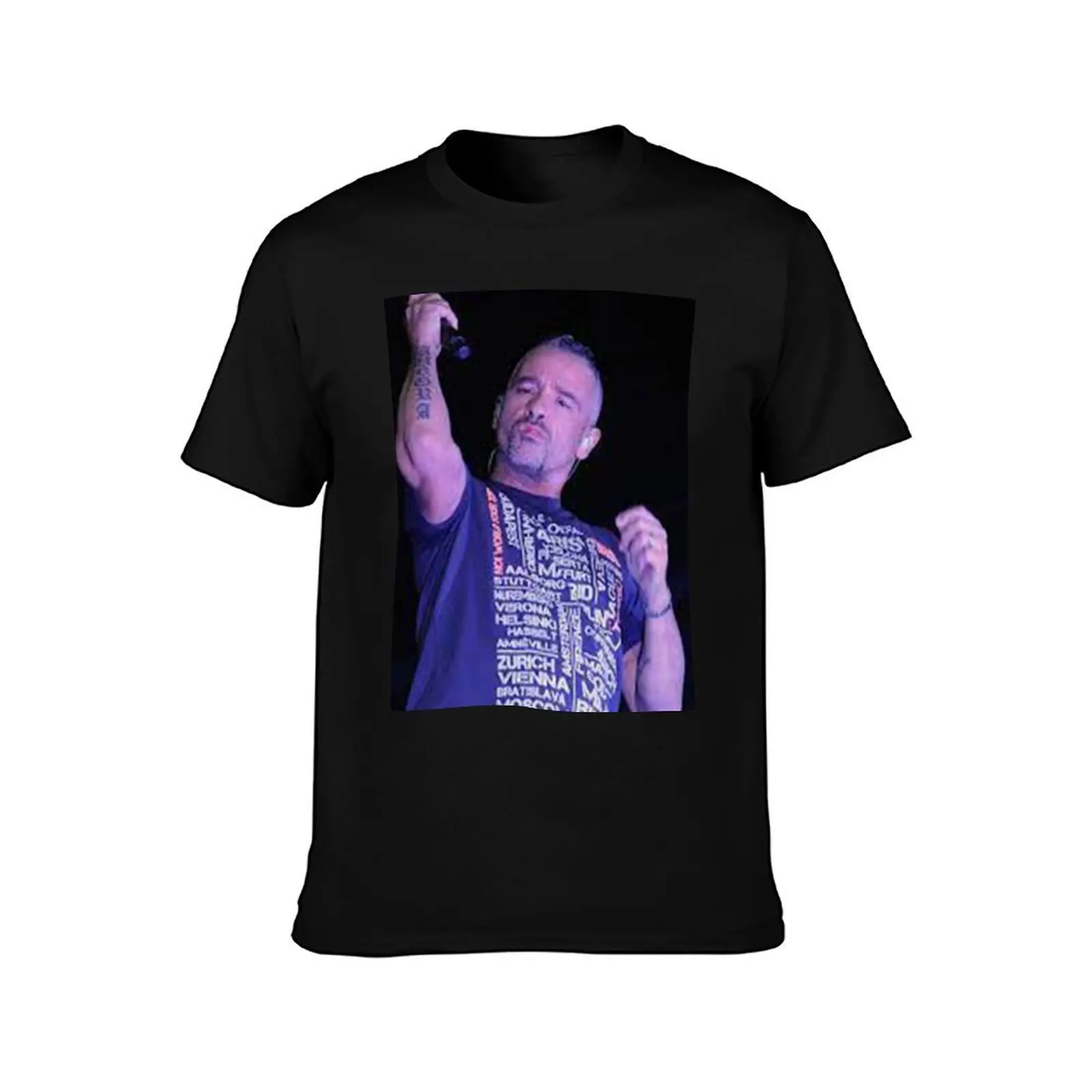 إيروس رامزوتي - ألبوم تي شيرت تي شيرت مع مطبوعات تي شيرت للرجل جرافيك عتيق تي شيرت شخصي #2