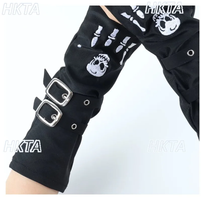 manches-noires-pour-femmes-style-punk-gothique-y2k-brodees-pour-spectacle-accessoires-vestimentaires-dark-halloween