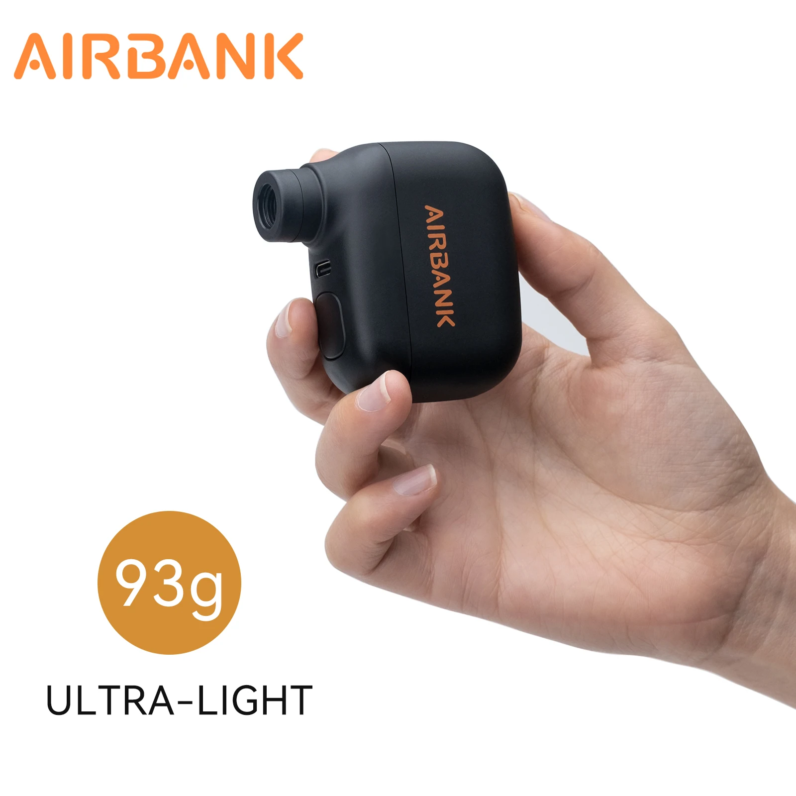 

AIRBANK AS100 мини-портативный велосипедный насос перезаряжаемый воздушный насос 100PSI Type-C велосипедные аксессуары для велосипеда Schrader Presta шины