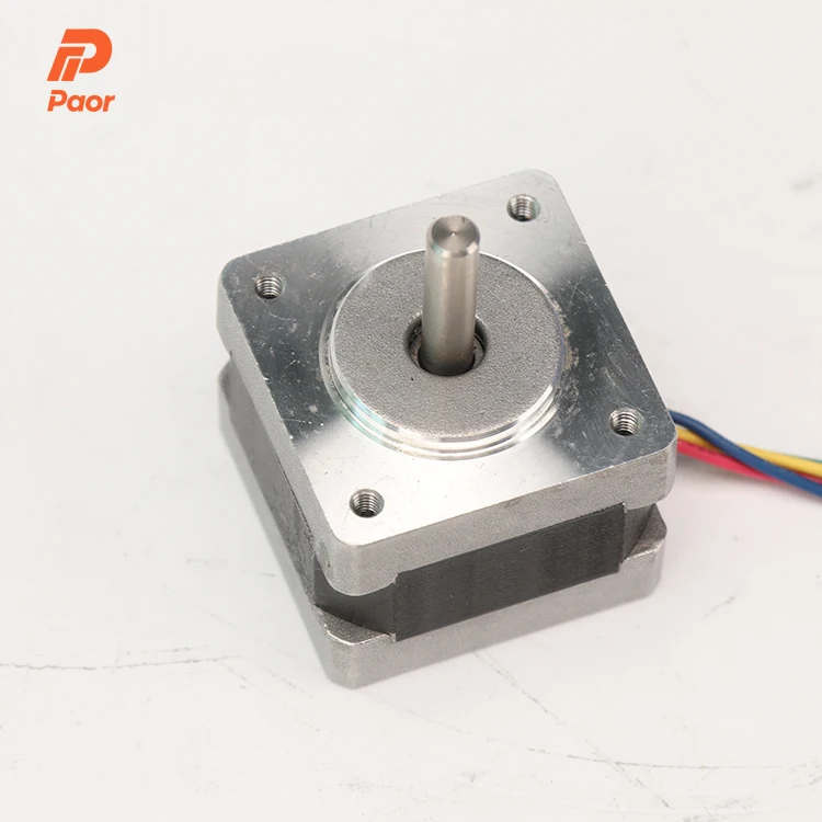 35*28 Stepper Motor Nema 23 Closed Loop Stepper Motor And Driver 12mm 80mn.m Pancake Stepper Motor 1.8 Degree Round