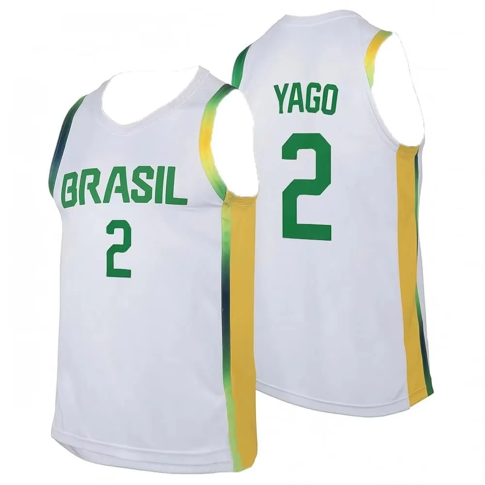 Brazil Basketball Quick Drying Breathable Thin Tank Top for Summer Sports Outdoor Competition Comfortable Design for Children 26