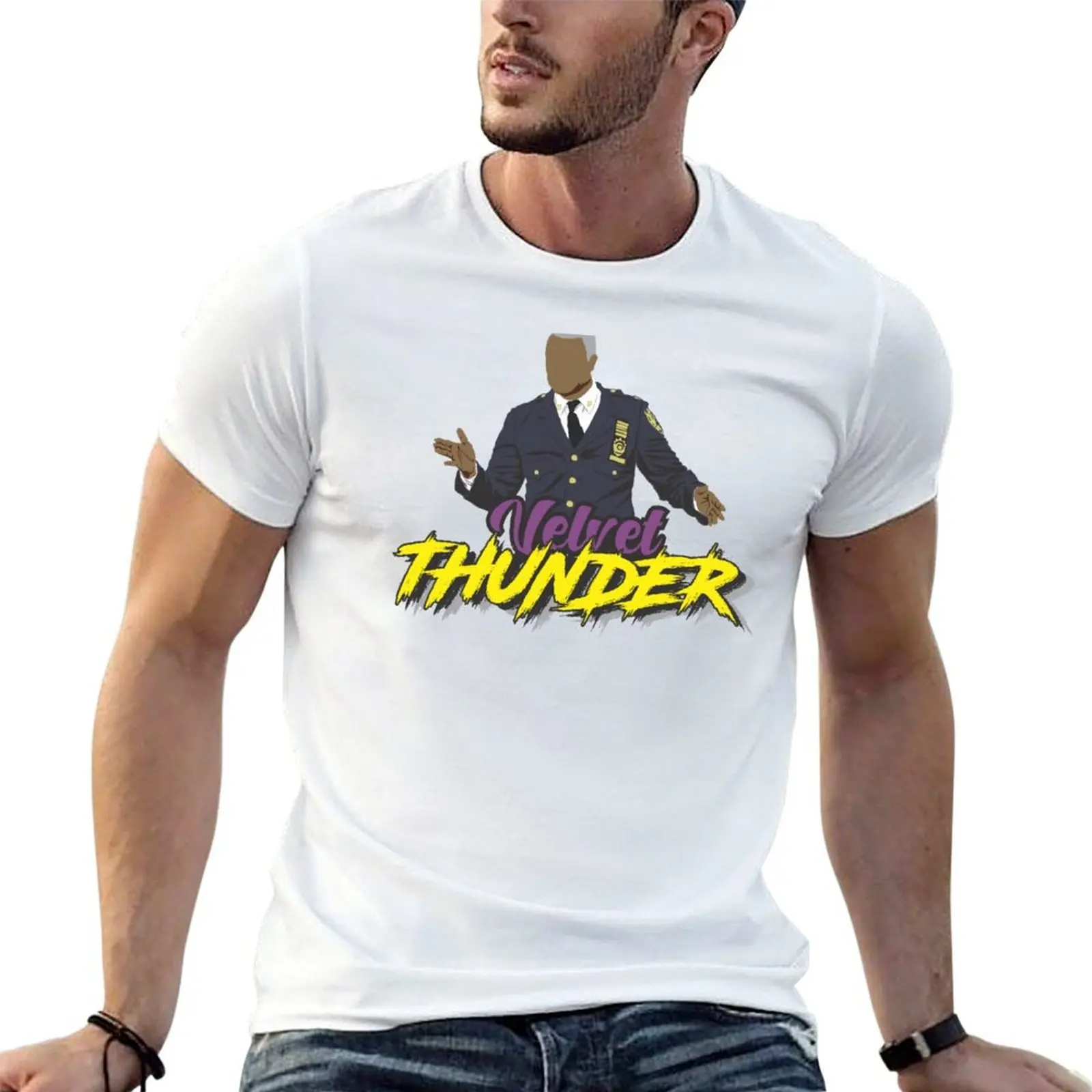 Raymond Holt Velvet Thunder T-Shirt shirts graphic tees customizeds plain t shirts men