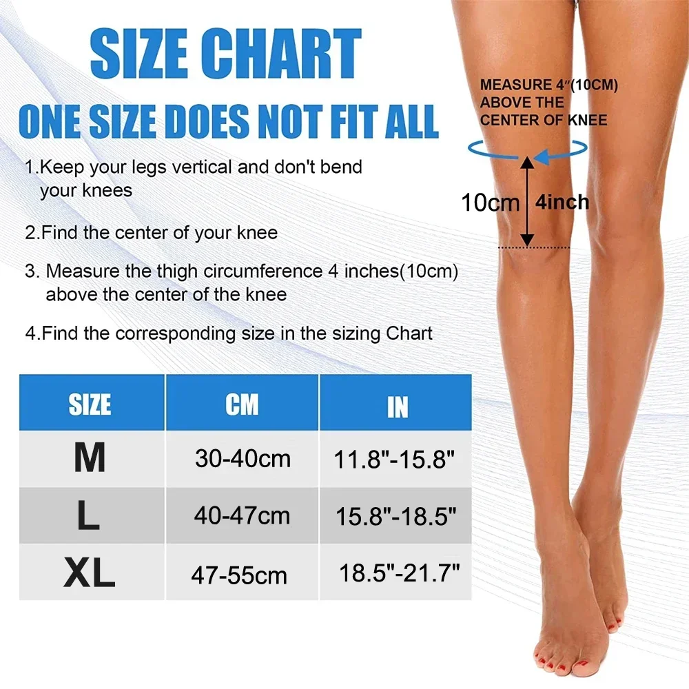 Knee Brace Support Compression Sleeve with Side Stabilizers and Patella Gel for Knee Pain Meniscus Tear ACL Injury Recovery