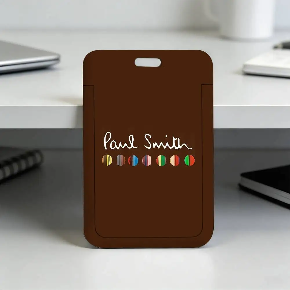 Modischer P-Paul S-Smith Transparenter Kartenhalter Mitarbeiter Plastik-Schiebehülle Schlüsselband Arbeits-Geschäfts-ID-Tasche Bus – Detail 6