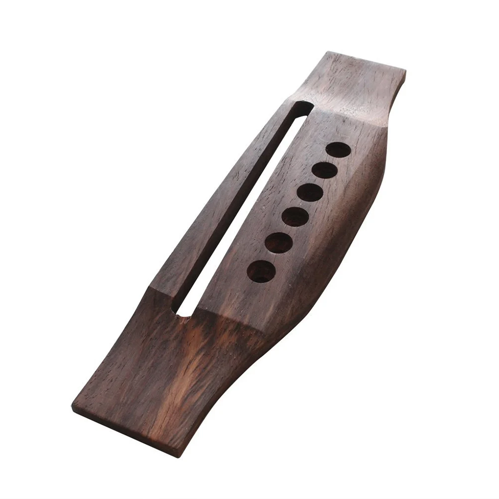

4pcs Adjustable Bridge Guitar Parts Saddle Nut Bass Insert Acoustic Bamboo Durable Guitar Bridge Lightweight Replacement