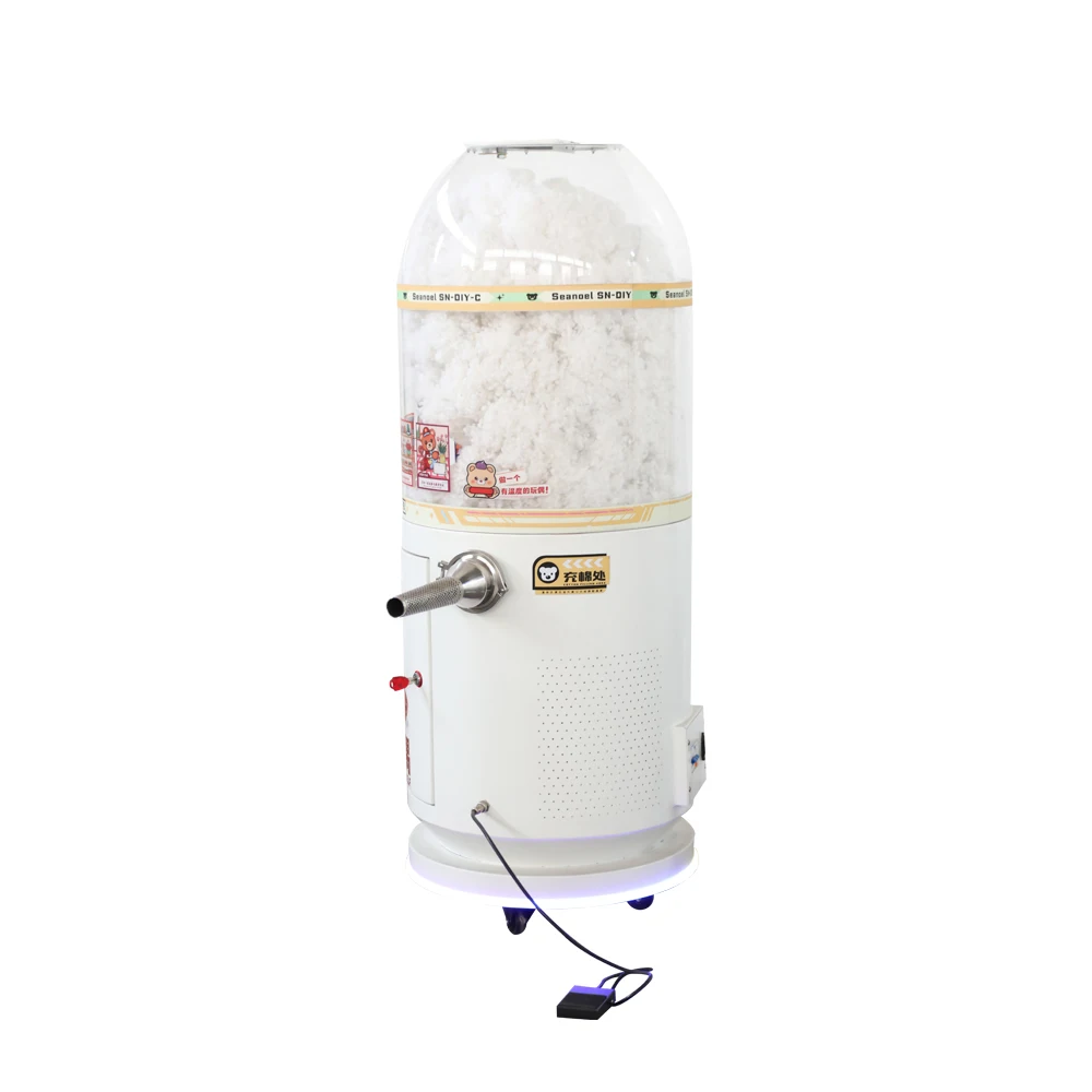 Friendly-Use Plush Filling Machine With Air Compressor For Mall In-Store