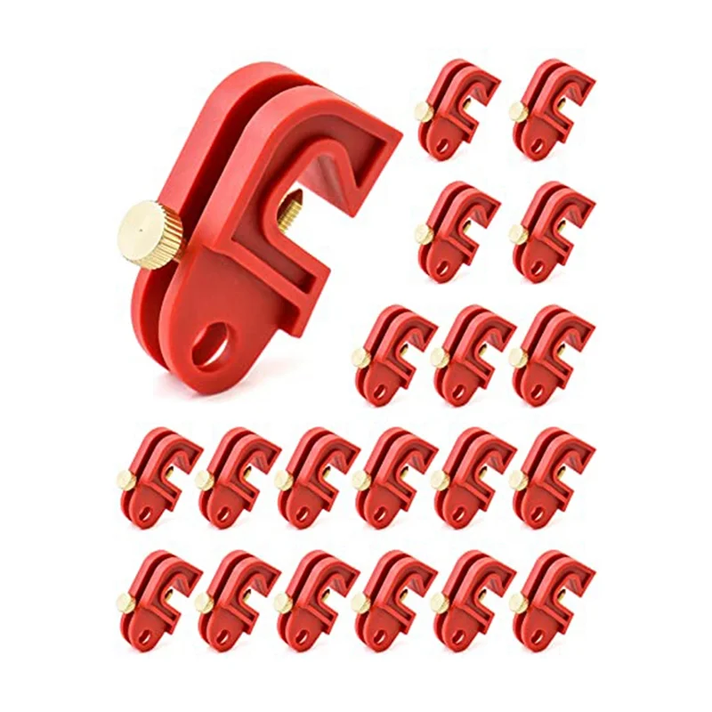 

AA81-20 PCS Circuit Breaker Lockout Device Universal Tagout Kit For Station Lock Out Tag Out Set