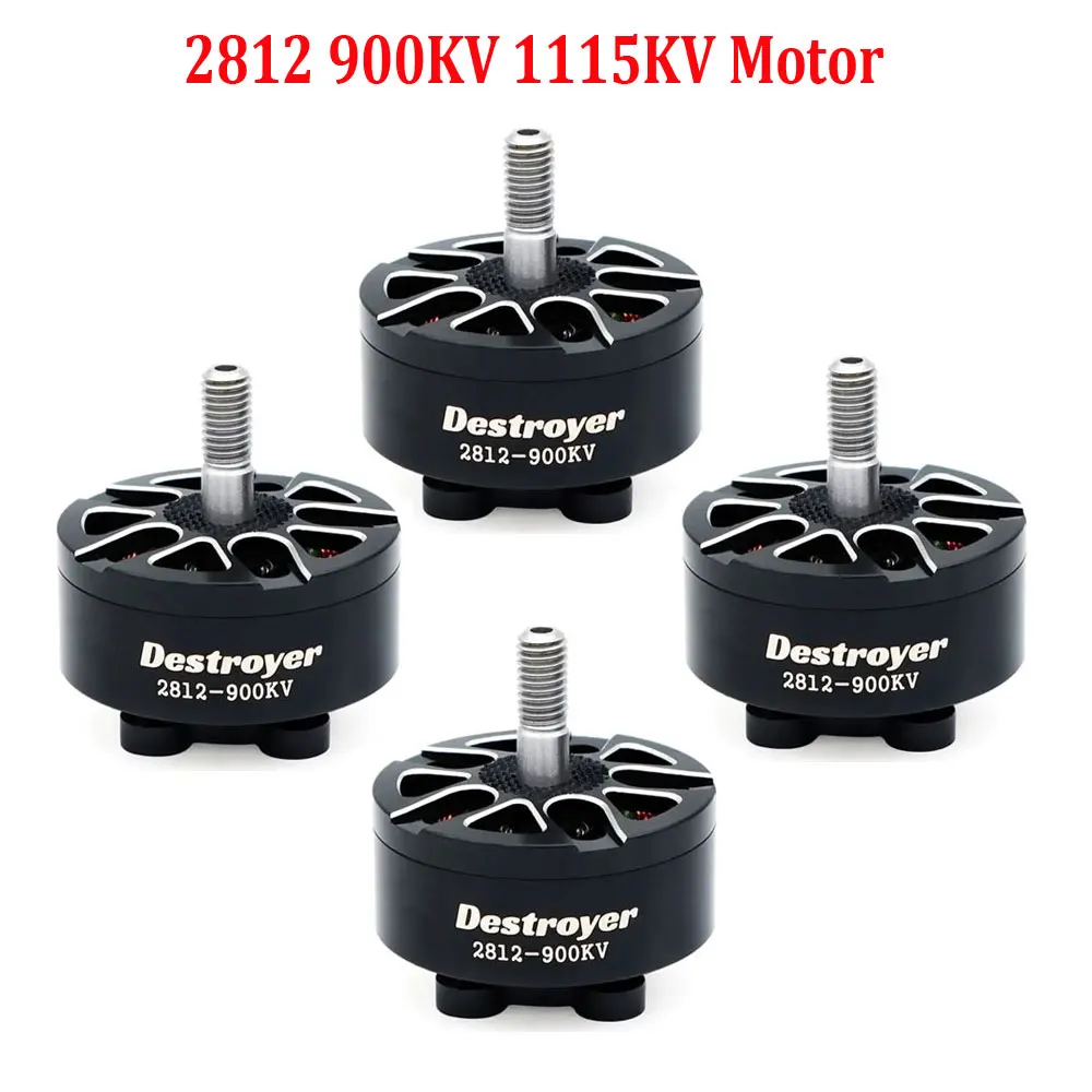 4PCS 2812 900KV 1115KV 2-6S Brushless Motor for RC Multirotor XL7 APEX Mark4 7