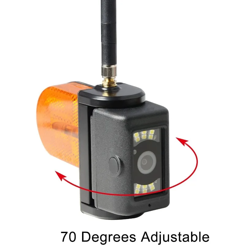 BTC129 Luz de marcador lateral RV inalámbrica, cámaras FHD 1080P para sistema de Monitor BT7