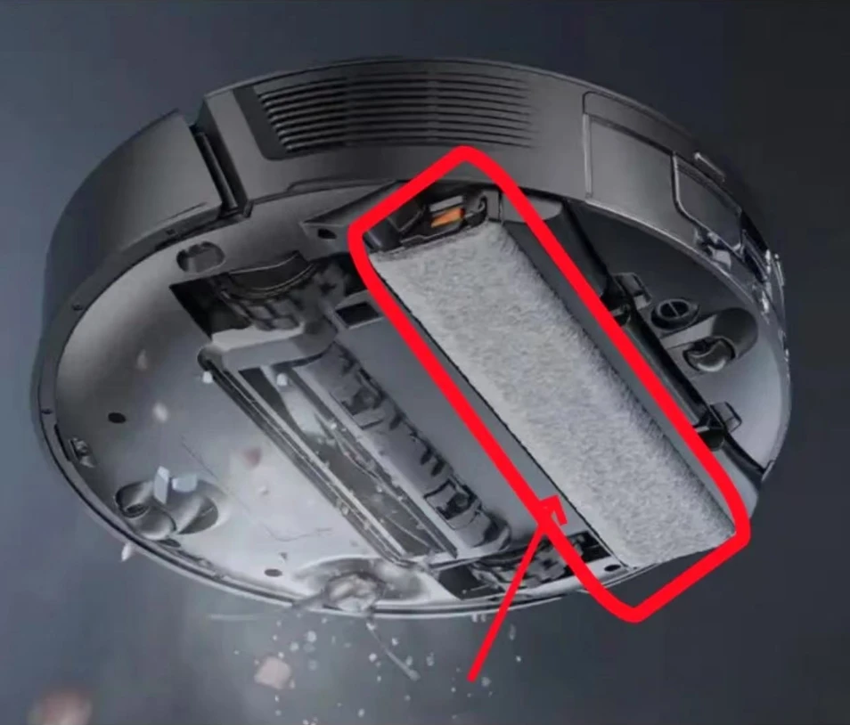 Dreame Mova Z5 Z5pro Z50 Ultra G20 G30 Pro G30 Pro Ultra G30/G20 Master Silicona con orugas Lavable Original Mop