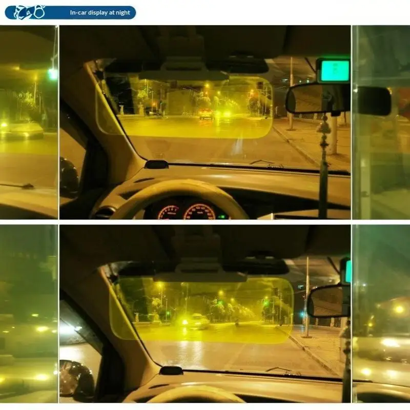 Auto-Sonnenblenden-Fahrbrille, blendfrei, lichtschutz, bruchsichere Gläser für Langstreckenfahrten – Detail 18