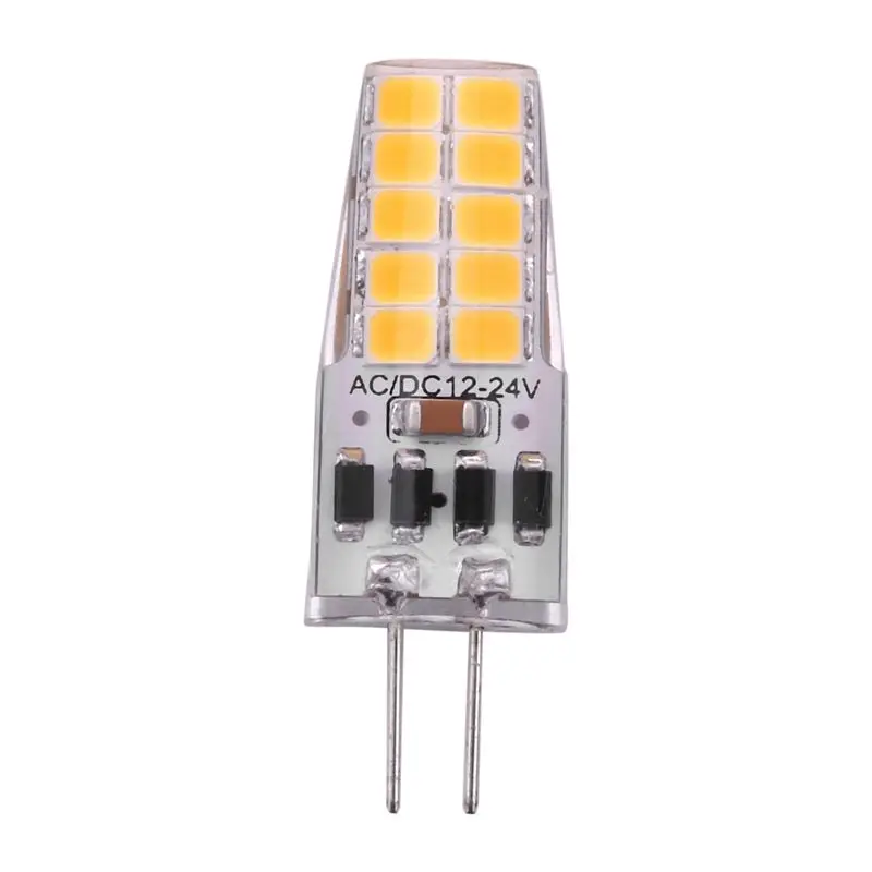 50PCS G4 LED Bulb AC/DC12V-24V 3W LED G4 Light 20LED 360 Angle Light 2835SMD Replace 30W Halogen Lamp,Warm White-[Iubi-ABUA