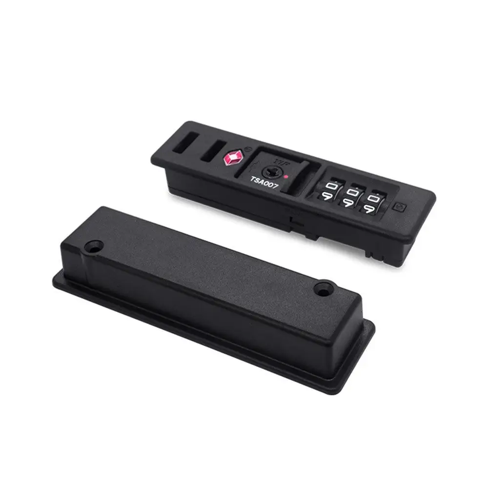 Travel Bag Lock TSA Customs Code Lock 3 Digit Password Lock Security Lock Suitcase Luggage Coded Lock