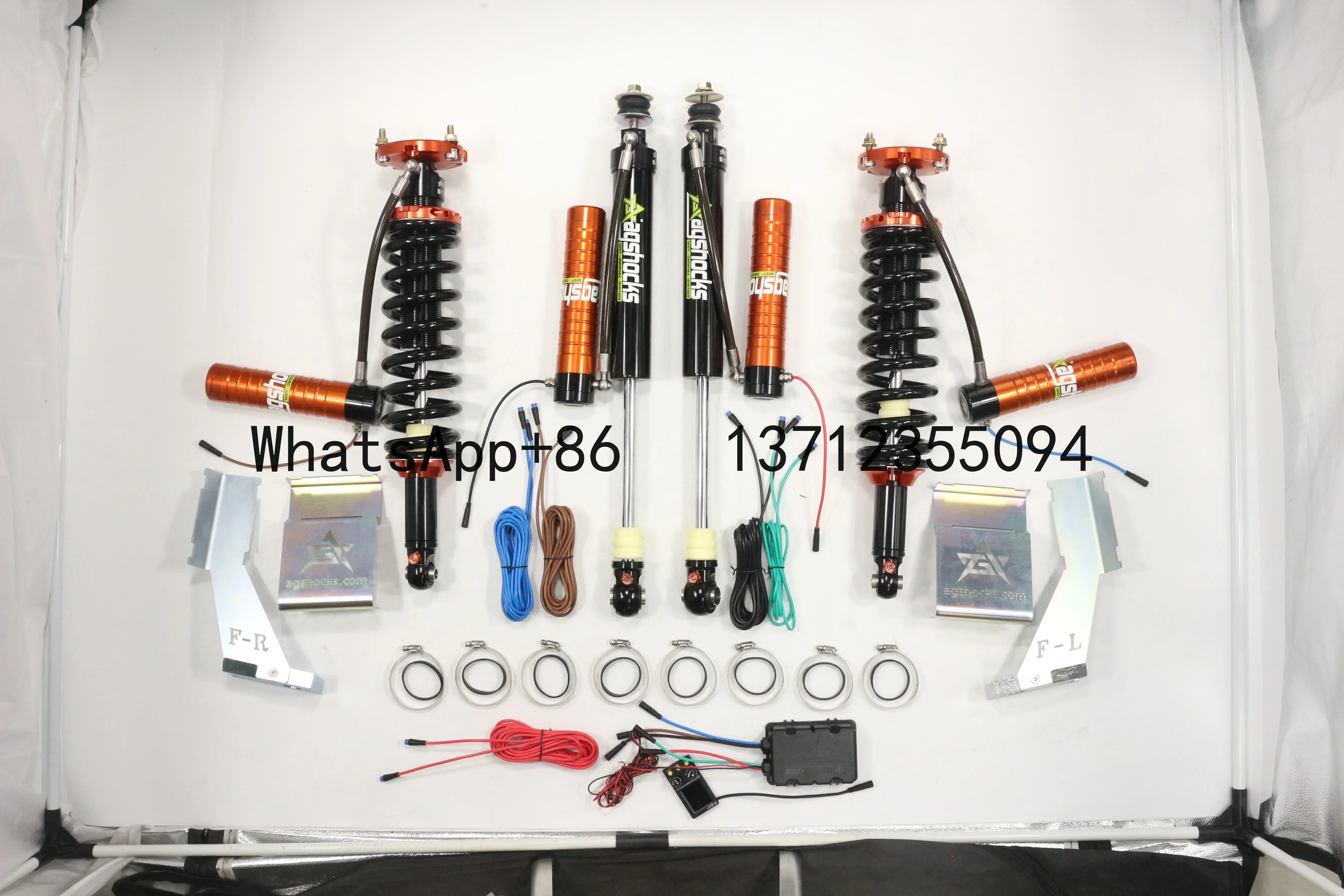 Kit menaikkan suspensi, depan dan nyata dapat disesuaikan untuk 4 runner