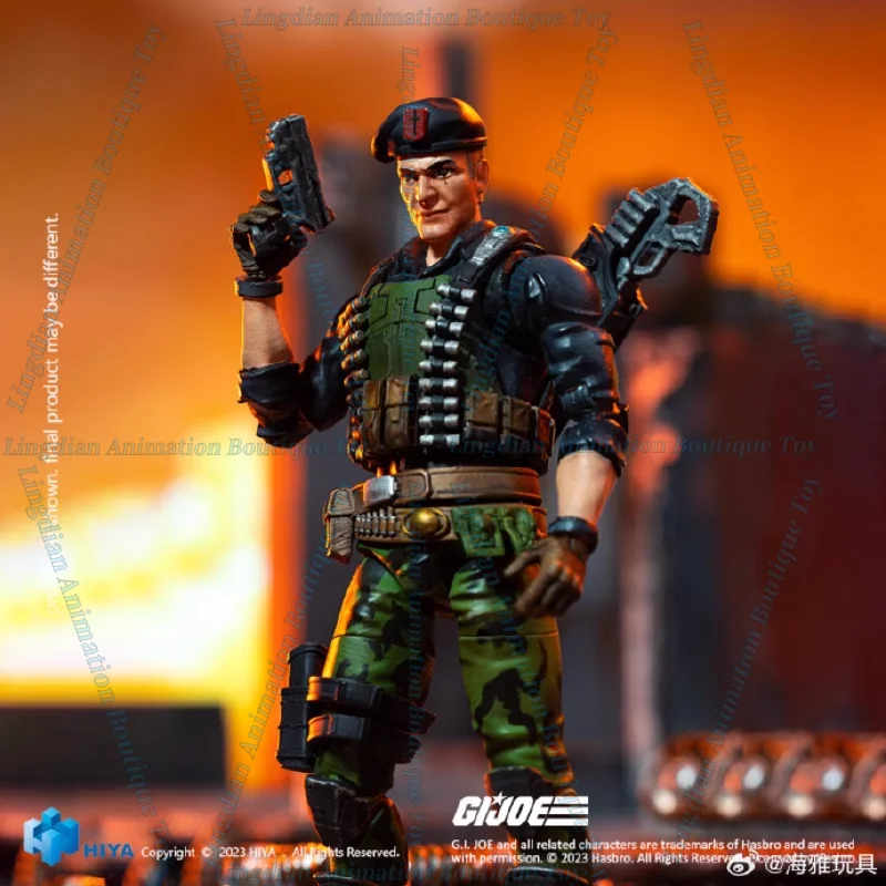 In Stock HIYA 1/18 MINI Series Special Forces GIJOE Firestone Action Figure Model Toy Collection Gift Boy Girl Child