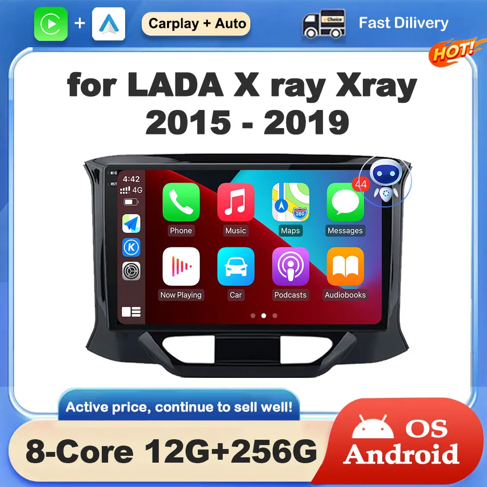 

9 inch Android OS for LADA X ray Xray 2015 - 2019 Car Multimedia Video Radio Player GPS Navi Wireless Carplay WiFi Touch Screen