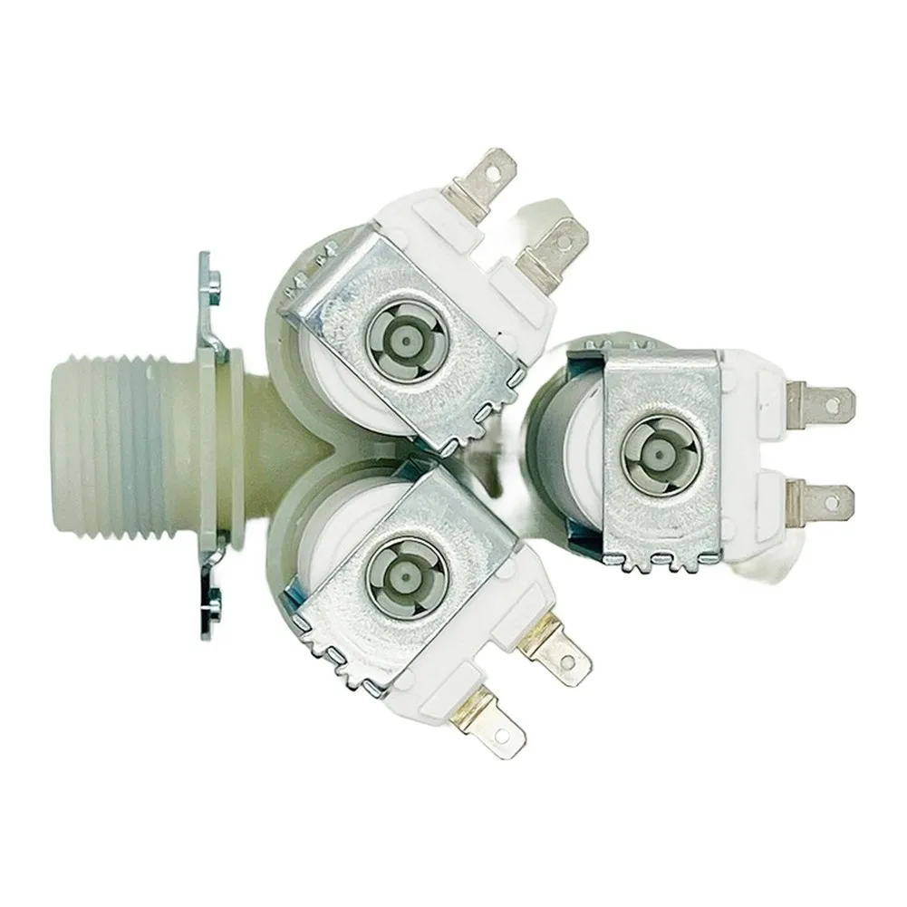 5220FR2075V Washing Machine Electromagnetic Inlet Valve DC12V Replacement Part with Quick Water Flow and Construction