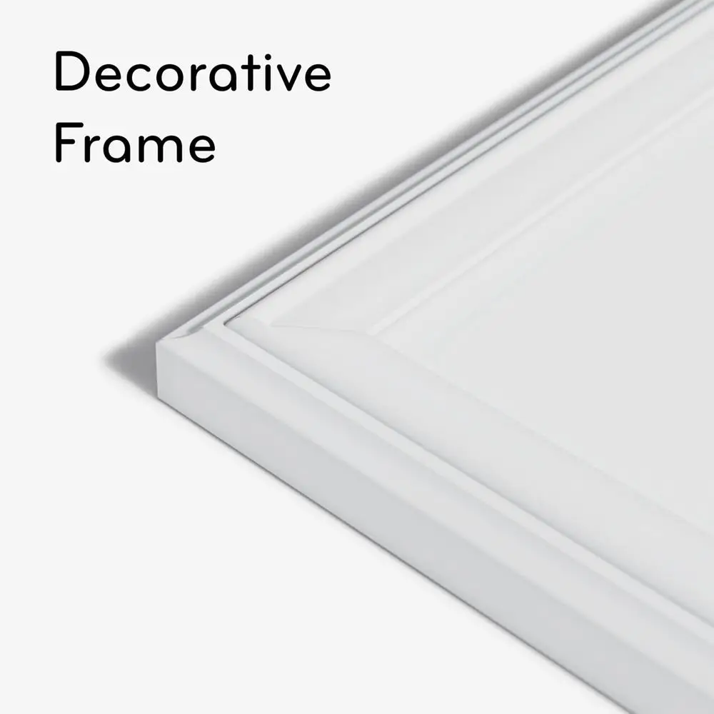 Quadro magnético branco de apagamento a seco estilo fazenda, 40 x 30 polegadas, estrutura de madeira, 2 ímãs incluídos