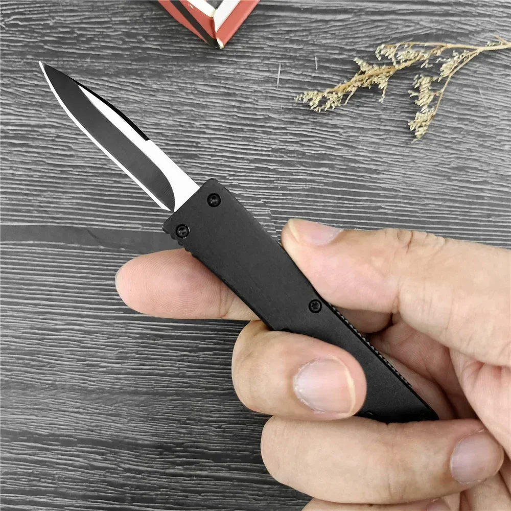 Multifunction Knife 440C Blade Aluminum Handle Camping EDC Mini Tools Hiking Survival Self Defense Portable Fruit Knife