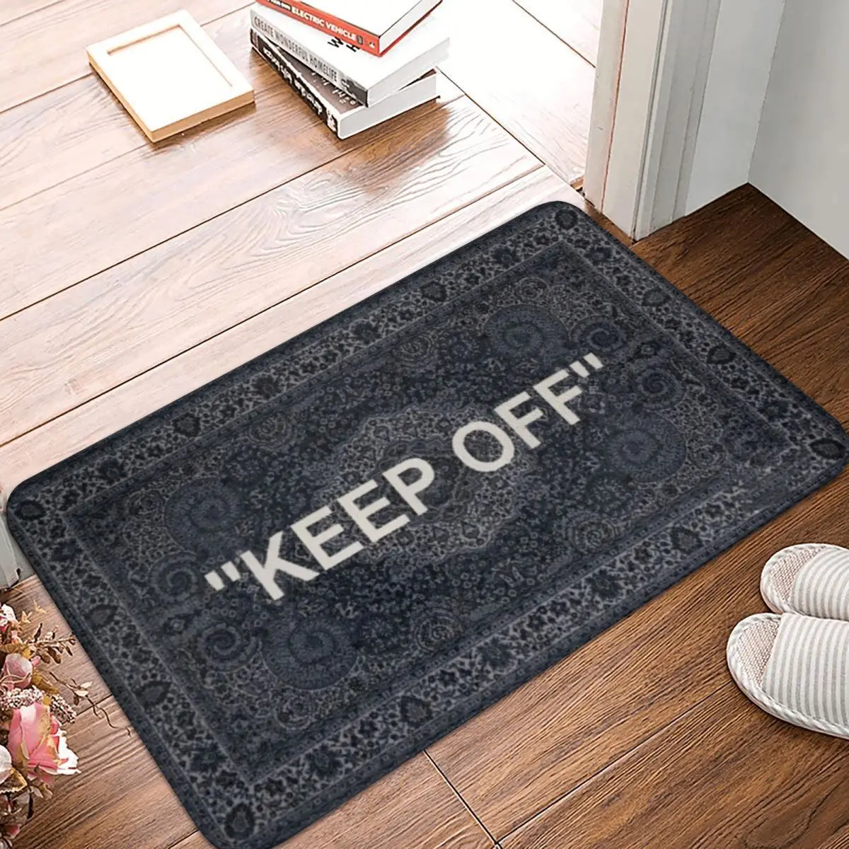 

Keep Off Anti-slip Doormat Floor Mat Durable Carpet Rug for Kitchen Entrance Home Bathroom Living room Footpad Mats