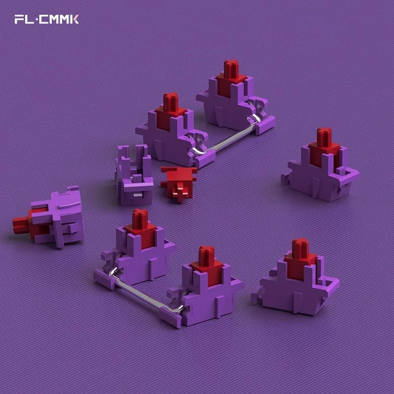 المفاتيح المغناطيسية لوحة المفاتيح الميكانيكية FL · ESPORTS V4 مثبت اللوحة الأصلي FL CMMK محور مغناطيسي مخصص TTC Gateron