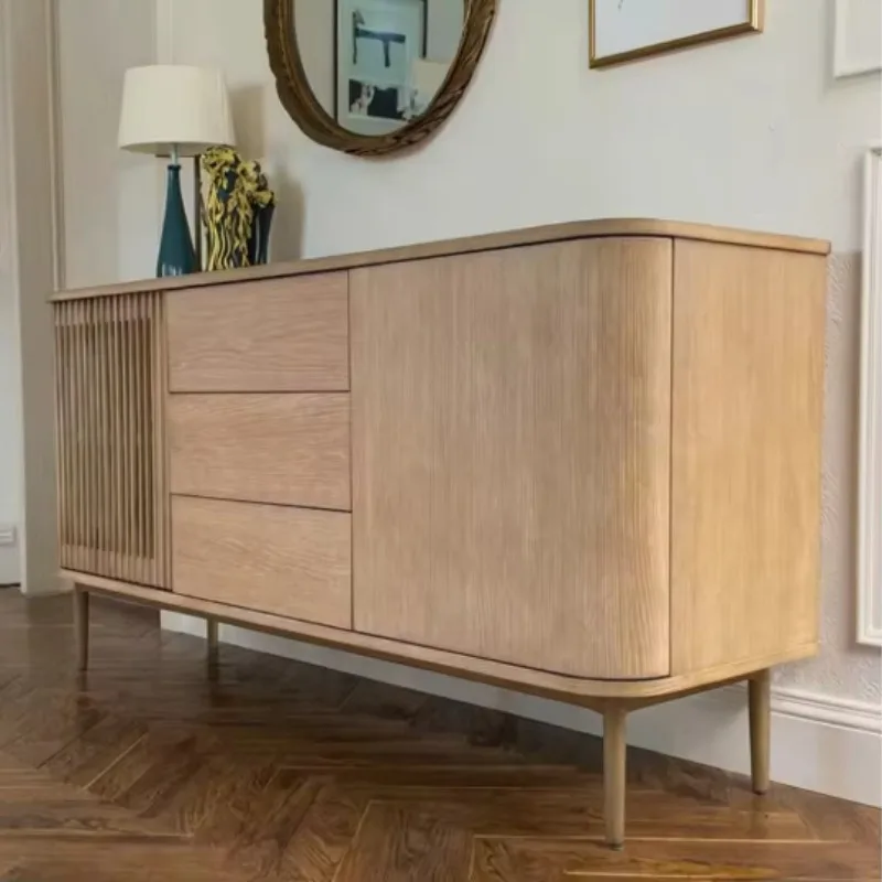 Modern Luxury Wooden Cupboard with Drawers Storage Multifunctional Furniture Home Living Room Kitchen Hotel