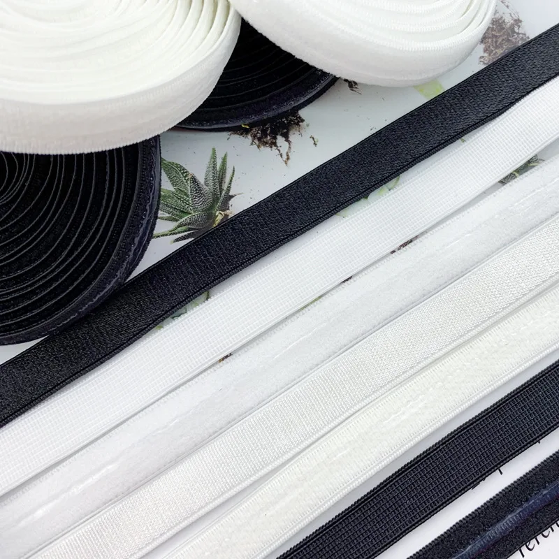 8/10/12/15/20mm Elastic Band Transparent Silicone Non-slip Underwear Belt Elastic Rubber Stretch Ribbon Clothes Sewing Accessory