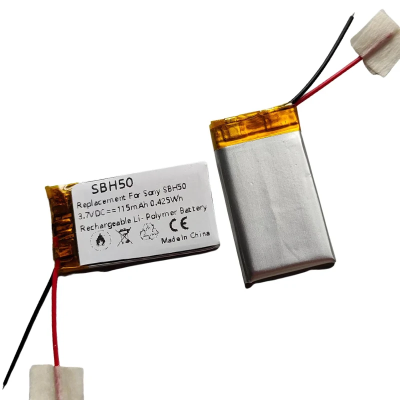 3.7V AHB480832N2 AB291634PG Battery For Sony SBH20 SBH24 SBH50 SBH52 SBH60 SBH70 SBH80 SBH90C SBH82D Bluetooth Headset