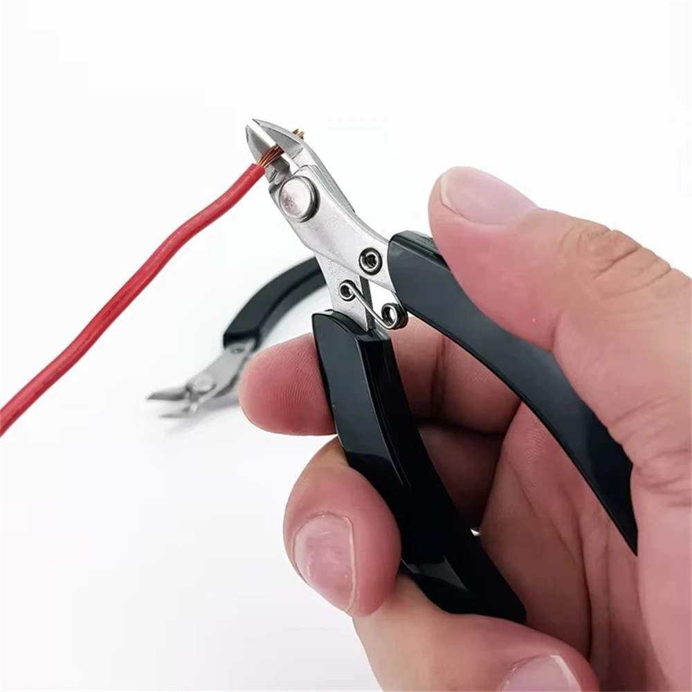 4,2 Zoll Edelstahl Mini Diagonal Zange Spitzzange Kabel Abisolierzange ﻿