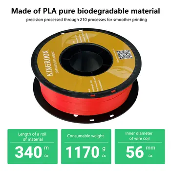 KINGROON 22磅 PETG 或 PLA 3D列印耗材 10卷 1公斤 1.75毫米 環保 韌性好 混色 包郵 10 最佳銷售 kingroon pla - №1