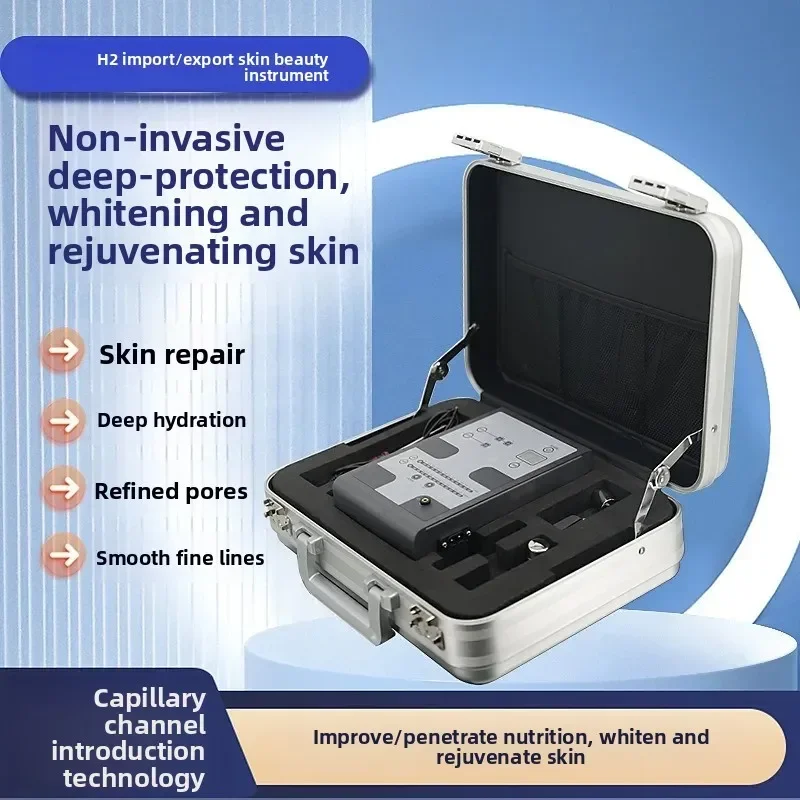 Nano-microcrystalline non-invasive hydrometer, hydrating and rejuvenating, firming and anti-aging