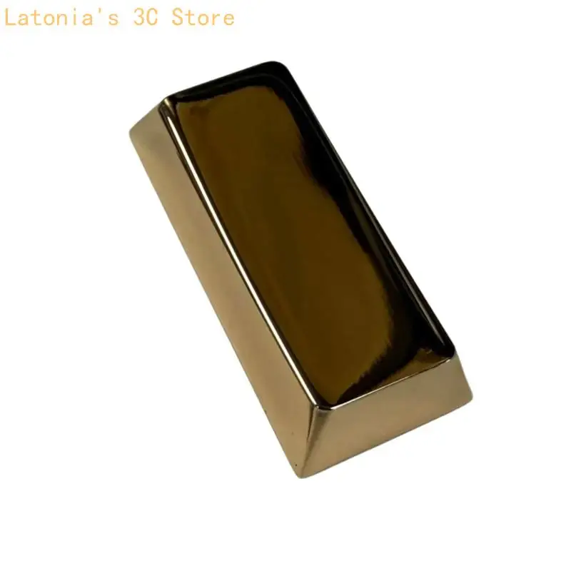 Metalltastenkappe Silber Gold glänzend Original Zinklegierung Tastenkappen für mechanische Tastaturen X3UB – Detail 8