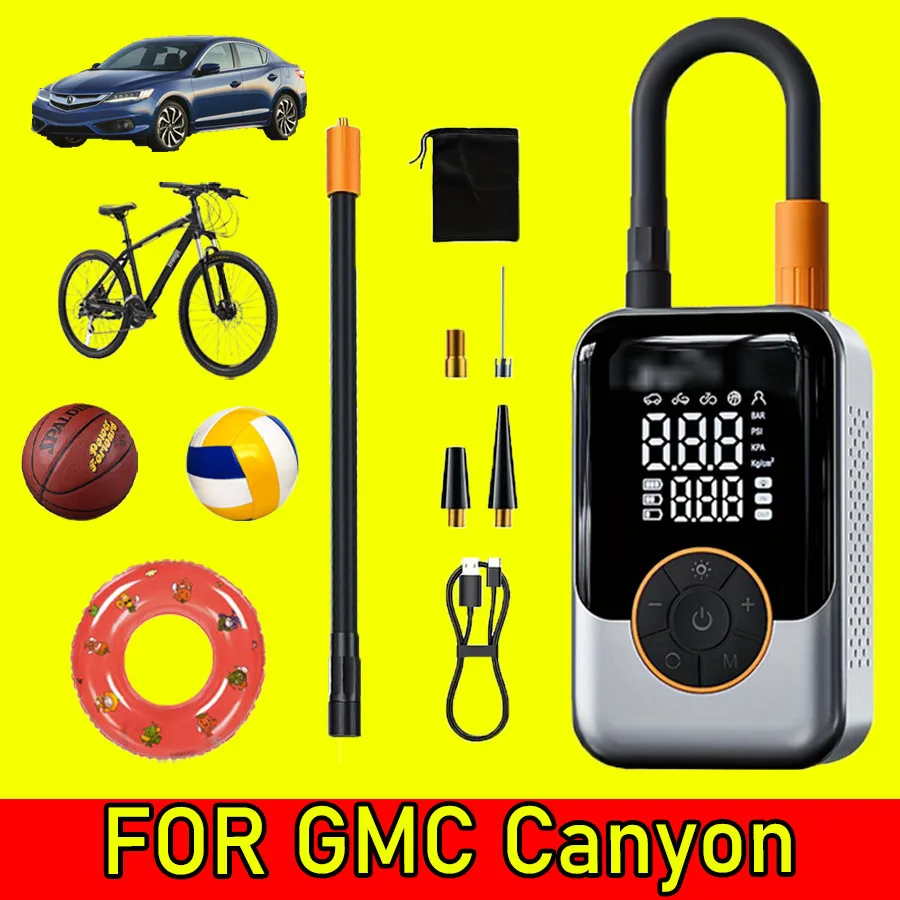 FORGMCCanyo Wireless Car Tire Inflator Portable Air Pump Electric Ai InjectorLCD Display Air Compressor For Bike Motorcycle Tyre