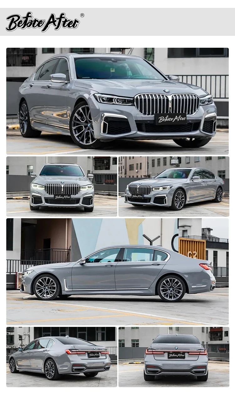 2025 Kustomisasi Pabrik Penjualan Terlaris 1.52X17M PET Liner Super Glossy Nardo Grey Vinyl Wrap