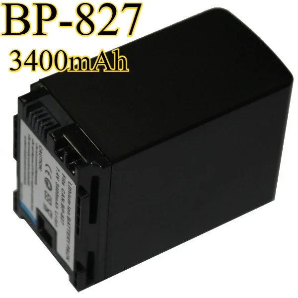 bp-827-3400mah-battery-for-canon-bp-807-bp-808-bp-809-bp-819-bp-827cameras-50-extra-runtime-battery