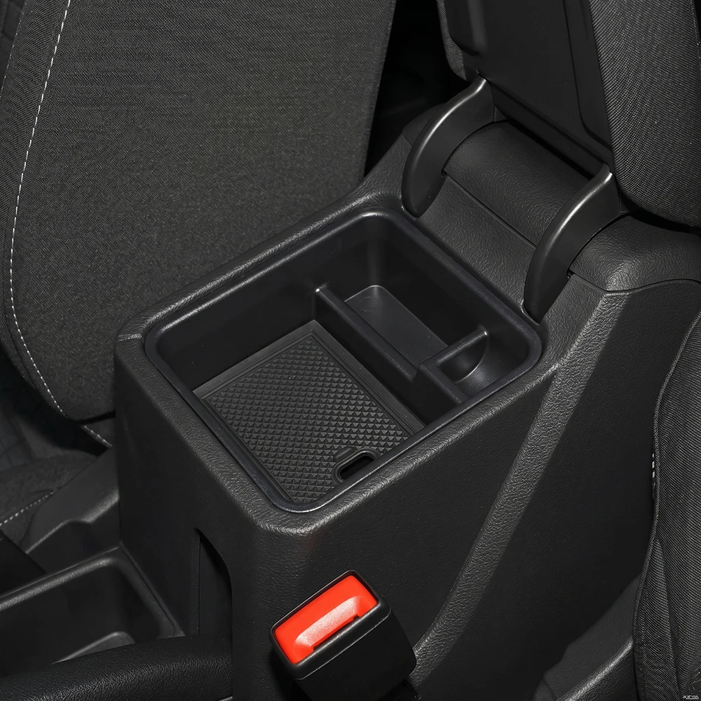 Center Console Armrest Storage BoxOrganizer Tray For VW T-Cross 2018-2023Car Interior Refit Accessories