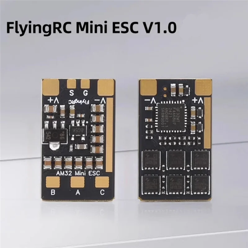 6-26V Single Unit Mini AM32 ESC 2-6S 40A 32-Bit Electronic Speed Controller For FPV Drone RC Car Model