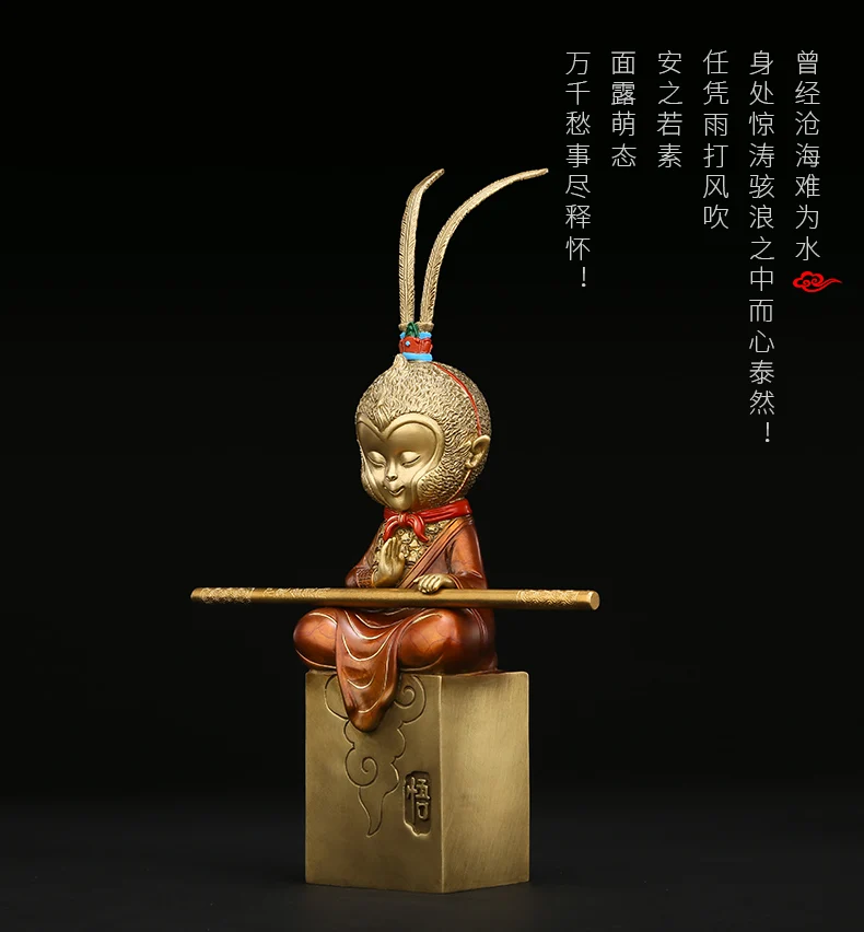 Christmas gift home office business High grade decoration Auspicious Lucky Asia God of War 