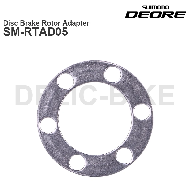 SHIMANO DEORE M610 Disc brake rotor adapter SM-RTAD05 - 6-bolt rotor to CENTER LOCK hub Original parts