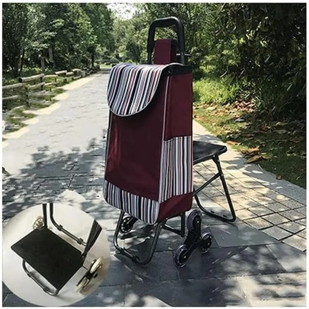 

Shopping cart Foldable Shopping Carts Steel Shopping Cart Nylon Grocery Cart