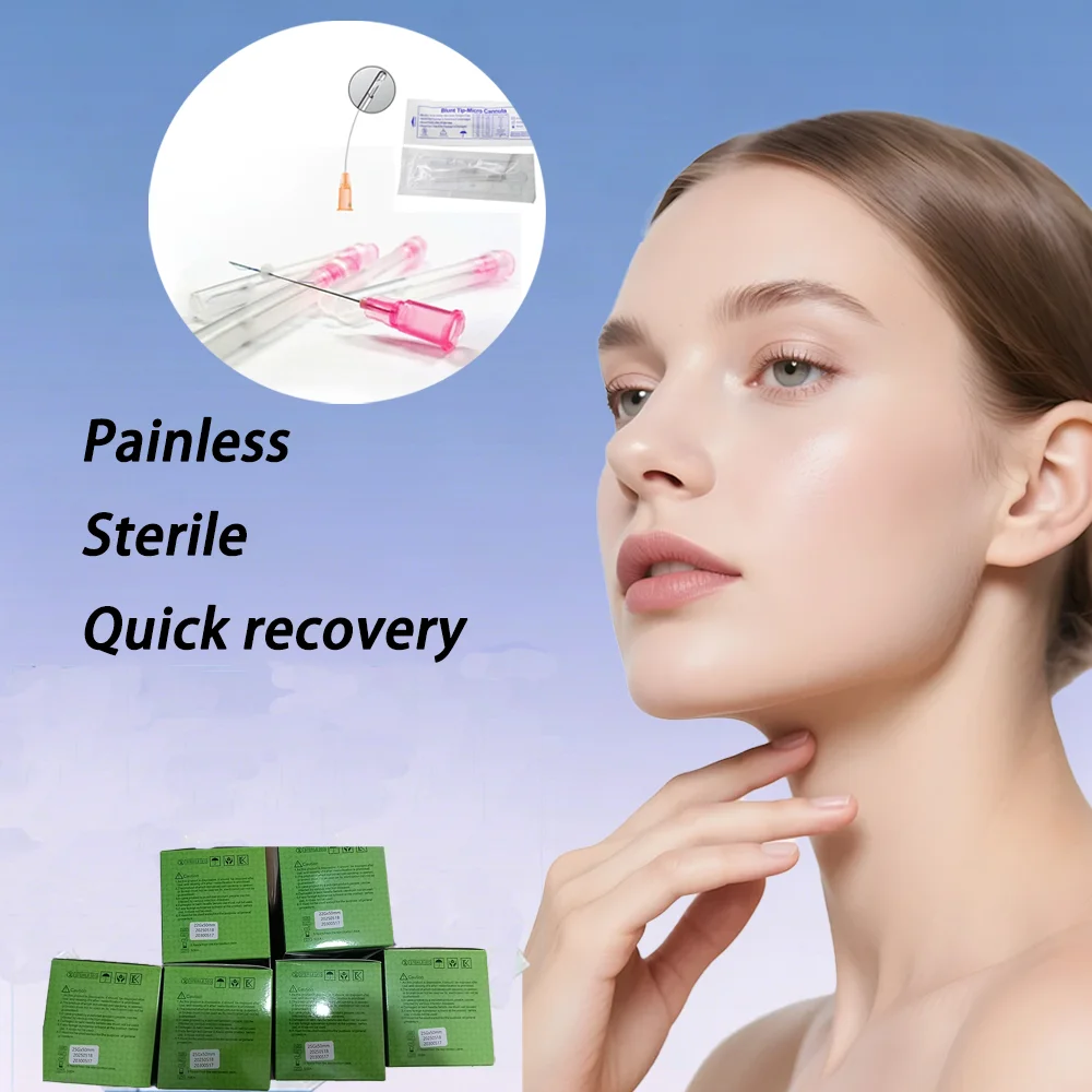 Disposable Blunt-tip Cannula 14G 16g 23G 25G 27G 18G 22G 50mm 70mm Blunt Body Piercing Tattoo Needles Cannula Syringe