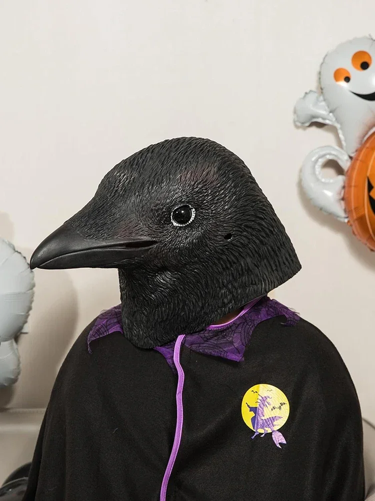 

Хэллоуин Ворон Птица Маска Косплей Животное Дьявол Ворона Полная Голова Маски Шлем Хэллоуин Карнавальный Костюм Реквизит