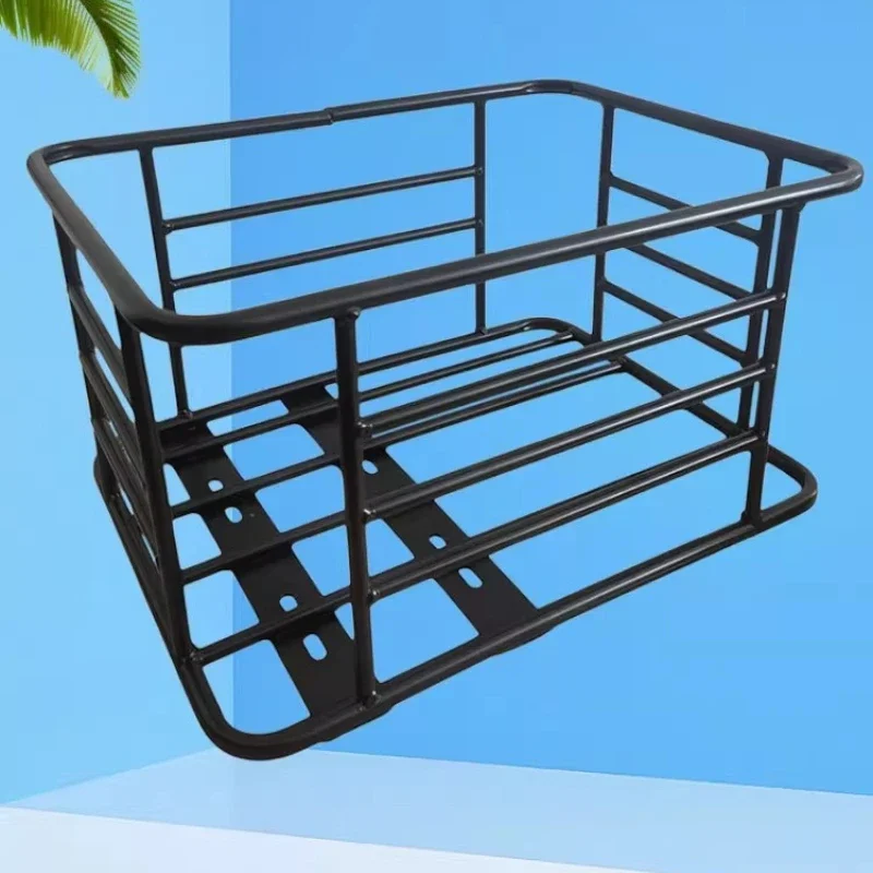 Electric car Bicycle Oversized basket Pet dog seat with dog artifact Rear seat storage basket