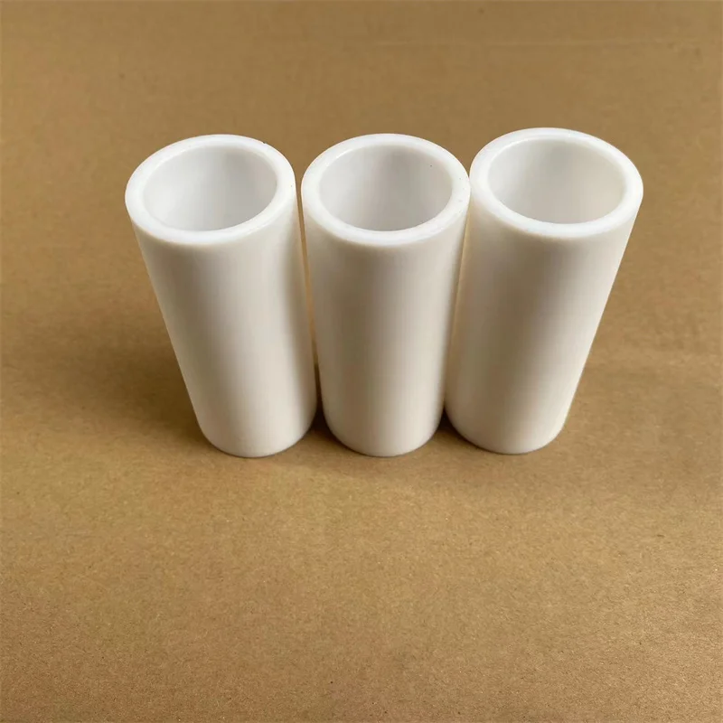 White Polytetrafluoroethylene Big Size Length 10CM Ptfe Rod Hollow O Ring