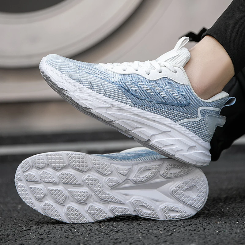 

Men's Shoes Breathable All-match Mesh Shoes Casual Sports Trendy Shoes Men's All-match Wear-resistant Running Shoes for Men