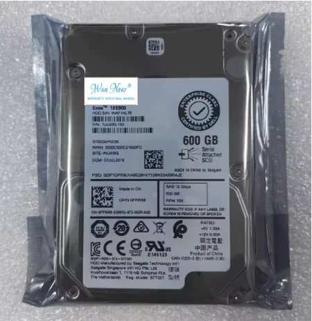 

For 2.5 SAS HDD 600G 04J5P1 0DYDW0 0FPW68 0V5300 0990FD 04HGTJ 01W7HC ST600MP0036 4J5P1 DYDW0 FPW68 V5300 990FD 4HGTJ 1W7HC