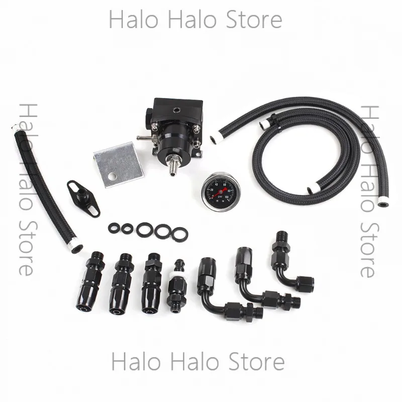 Supercharger Cross-border Car Modification Turbo Valve Pressure Regulator Oil Cooling Connector YouTube Set