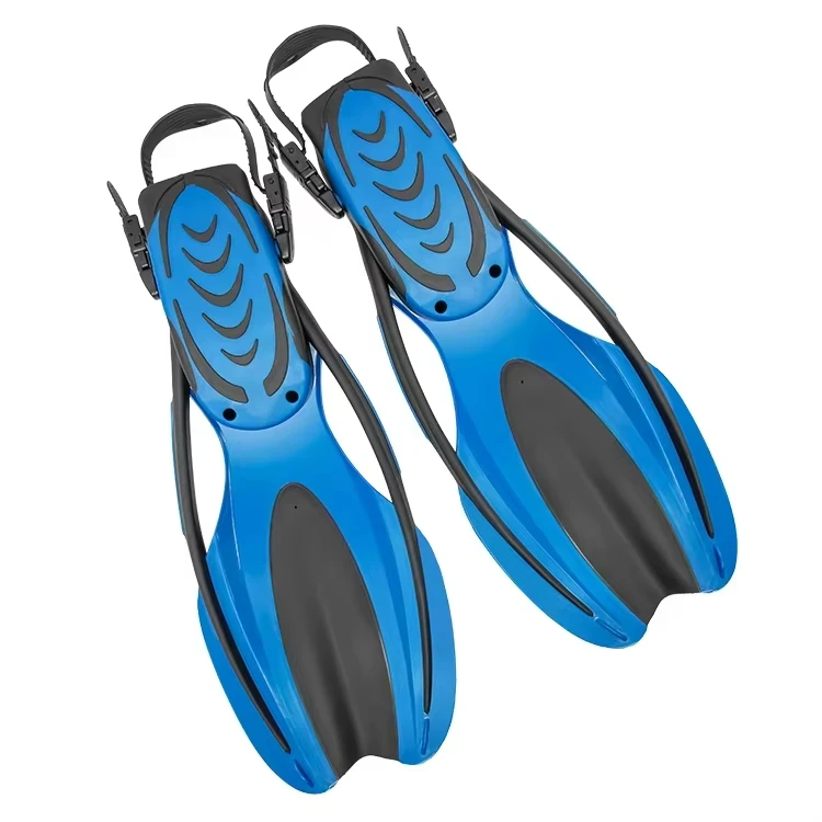 

TPE+PP Material Non Slip Adult Diving Fins Floating Snorkeling Swimming diving Long US7-13promote sales