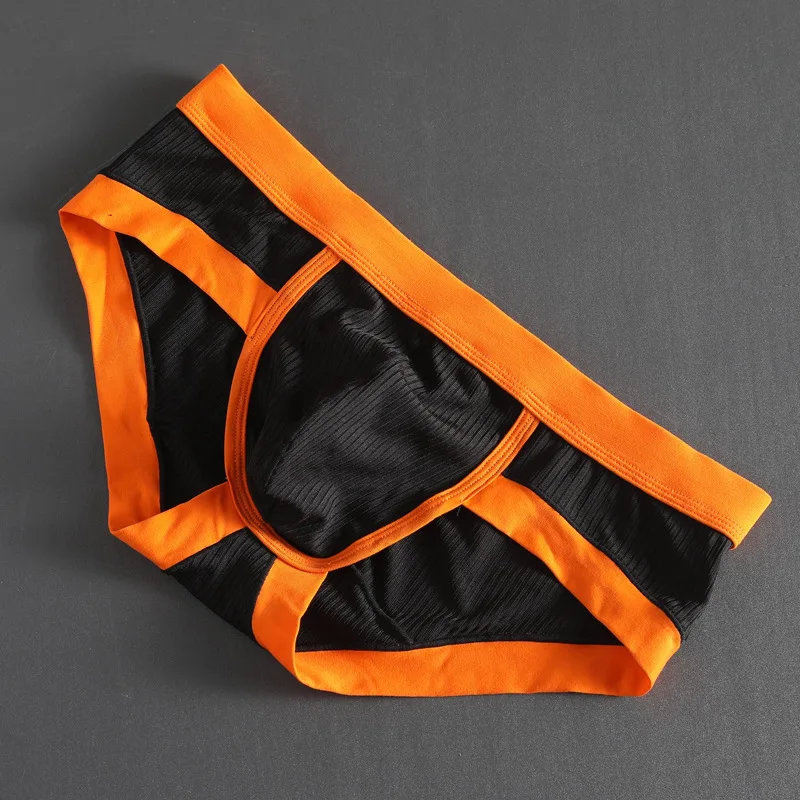 

Men's sexy low waist triangle pants, youth shorts, high elasticity, hip lifting, soft and comfortable loose underwear
