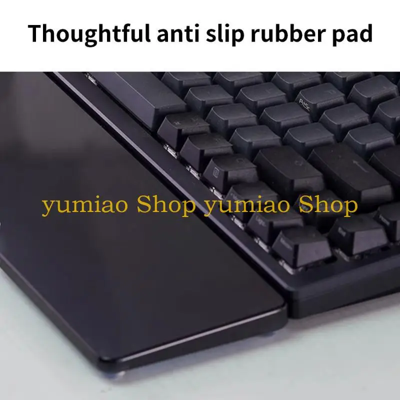 587B Acrylic Keyboards Hand Rest Wrist Rest for Office and Gaming 61 68 98 104 Size